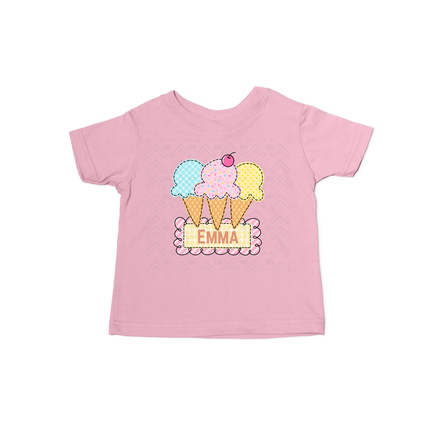 Sweet Scoops - Toddler Girl Tee