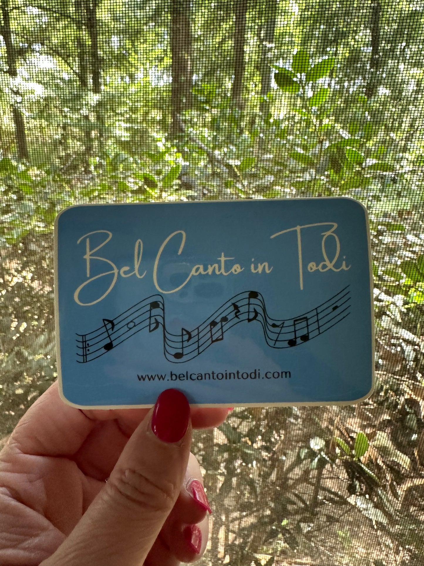 Bel Canto in Todi – Sticker