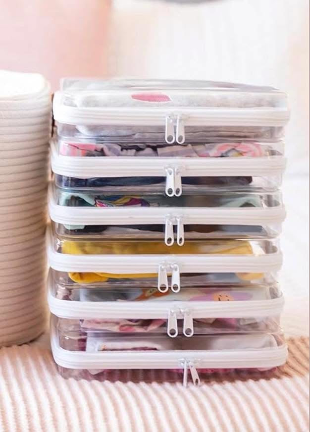 Personalized Clear Travel Pouch – Packing Organizer