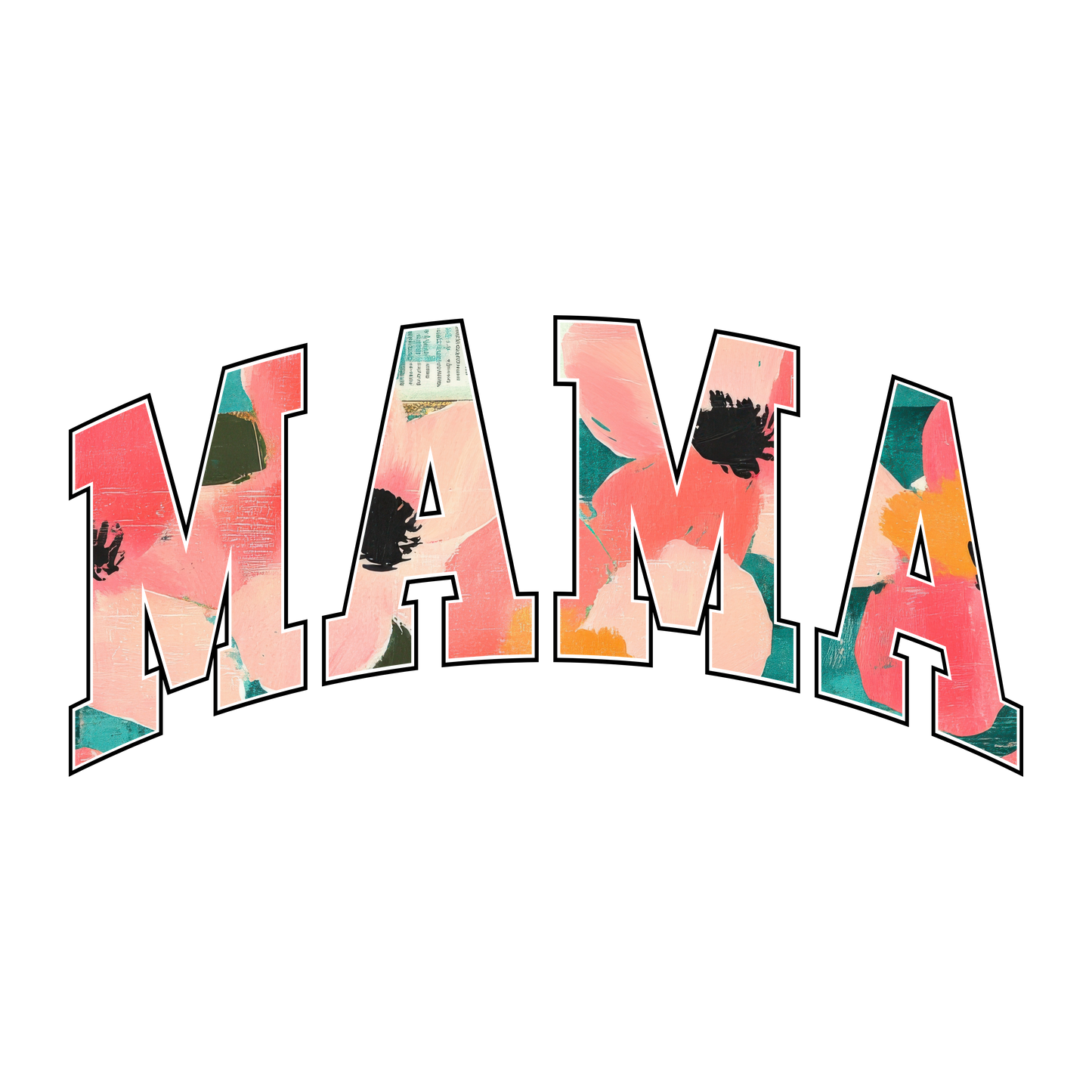 Peach Blossom Breeze - MAMA Shirt