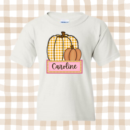 Sweet Pumpkin Patch Tee - Fall Girls Kids Tee