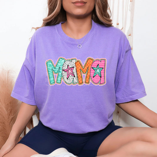 Colorful Dalmatian Dot - MAMA Tee