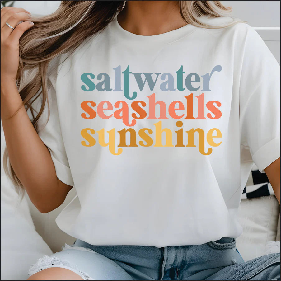 Saltwater & Sunshine - Summer Tee