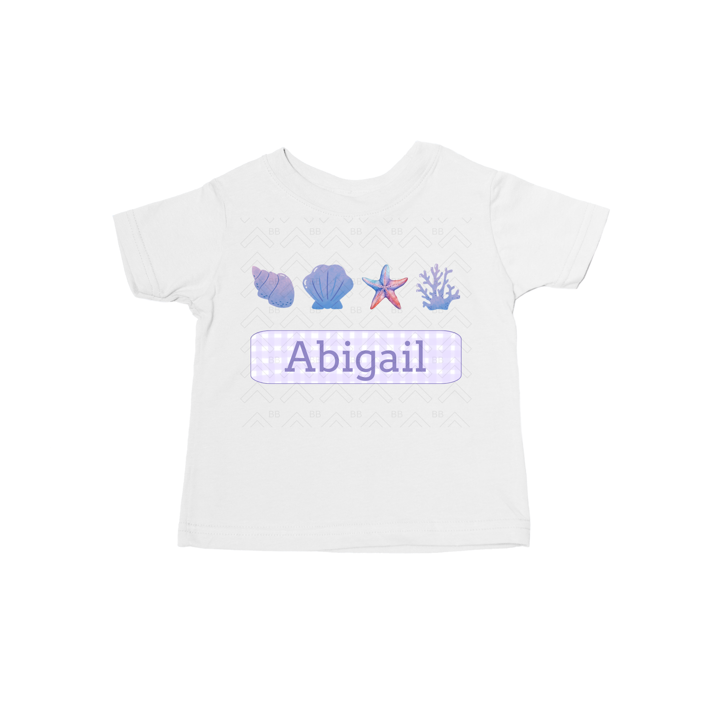 Seashell Sweetie - Toddler Girl Tee